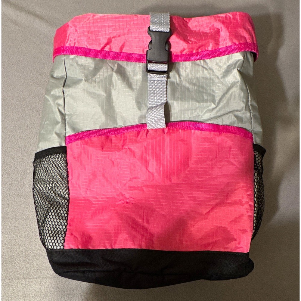 Insulated Food Pan Backpack Cooler Bag, Reflective Thermal Lining, Mesh Pockets